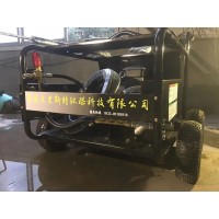安徽500公斤高壓清洗機(jī)除水銹鐵銹瀝青路線噴砂除污垢