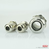 銅鍍鎳電纜接頭金屬電纜護(hù)套含密封橡膠墊圈M12-M*