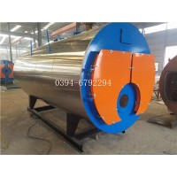 1噸臥式燃?xì)鉄崴仩tCWNS0.7-95/70-QY大康鍋爐