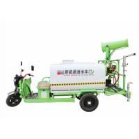 新能源電動三輪灑水車工地用工程車霧炮機小型綠化環(huán)衛(wèi)消毒車