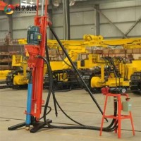 小型支架式氣電聯(lián)動潛孔鉆機(jī) 15m沖擊回轉(zhuǎn)式氣動鑿巖機(jī)