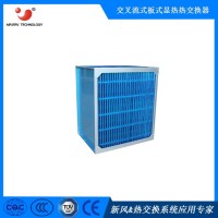 流水線生產(chǎn)車間通風用工業(yè)新風系統(tǒng) 板式換熱器 氣氣節(jié)能設備