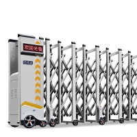 功QG-L700電動伸縮門鋁合金電動門工廠學(xué)校醫(yī)院單位大門